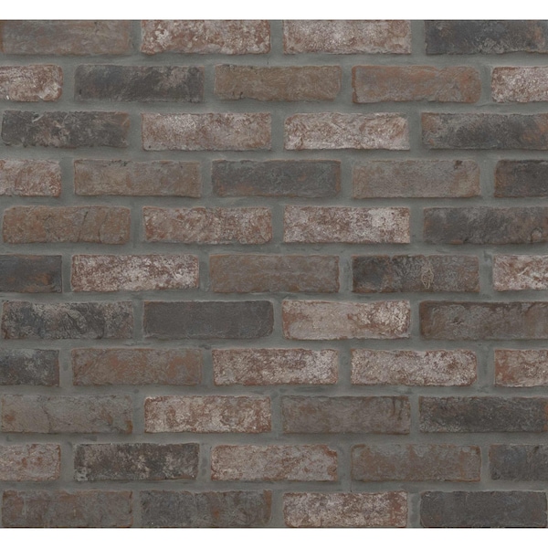 Msi BrickStaks Noble Red Clay Brick 10.5 in. W x 28 in. L Mosaic Sheet Wall Tile, 5PK ZOR-MD-0506 - main